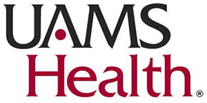 UAMS Outpatient Therapy Clinic with UAMS Health logo